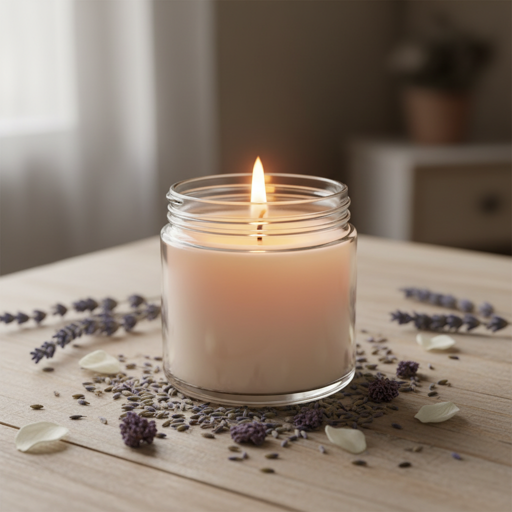 Handmade Bubble Candle