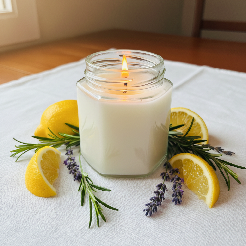 Glass Jar Candle