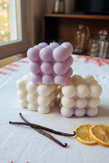 Handmade Bubble Candle