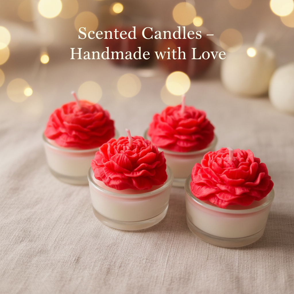 Handmade Soy & Coconut Wax Candle | Glowing Hands Studio