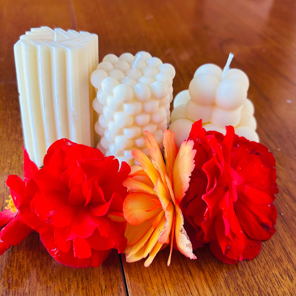 Bubble Cube Candle