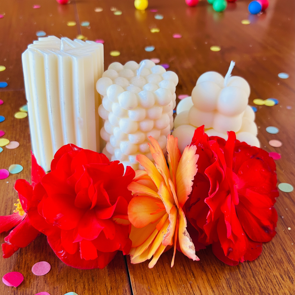 Bubble Cube Candle